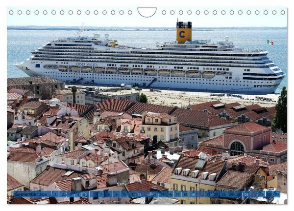 Produktbild: BlickPunkt Lissabon (Wandkalender 2026 DIN A4 quer), CALVENDO Monatskalender