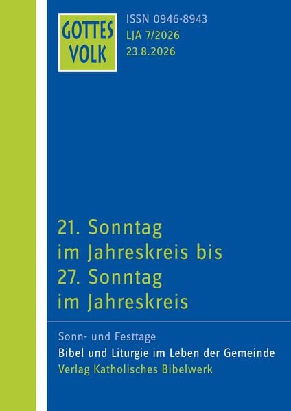 Produktbild: Gottes Volk LJ A7/2026
