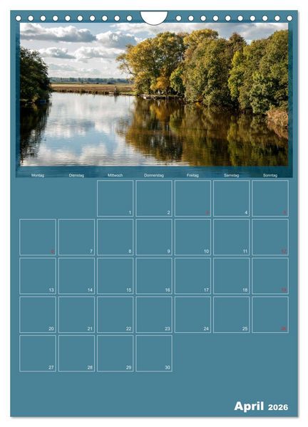 Produktbild: Worpswede - K&uuml;nstlerdorf unter weitem Himmel (Wandkalender 2026 DIN A4 hoch), CALVENDO Monatskalender