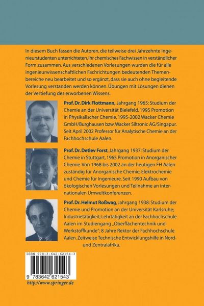 Produktbild: Chemie f&uuml;r Ingenieure