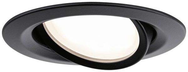 Produktbild: Paulmann 93082 Set Nova Plus LED-Einbauleuchte LED 6W Schwarz