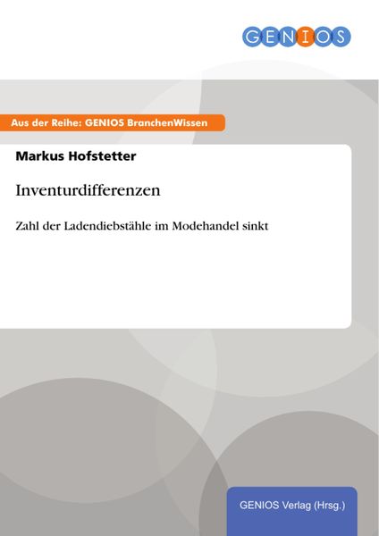 Produktbild: Inventurdifferenzen