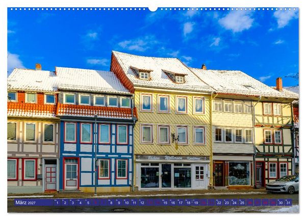 Produktbild: Duderstadt im Winter (Wandkalender 2027 DIN A2 quer), CALVENDO Monatskalender