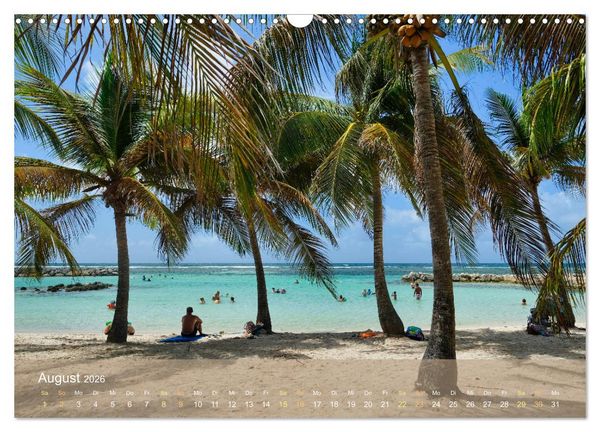 Produktbild: Guadeloupe - Karibische Traumstr&auml;nde (Wandkalender 2026 DIN A3 quer), CALVENDO Monatskalender