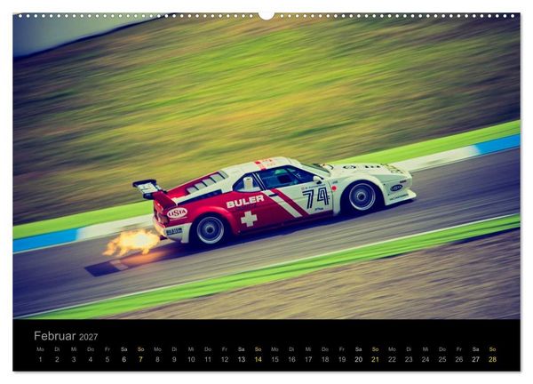 Produktbild: Classic BMW Racing (Wandkalender 2027 DIN A2 quer), CALVENDO Monatskalender