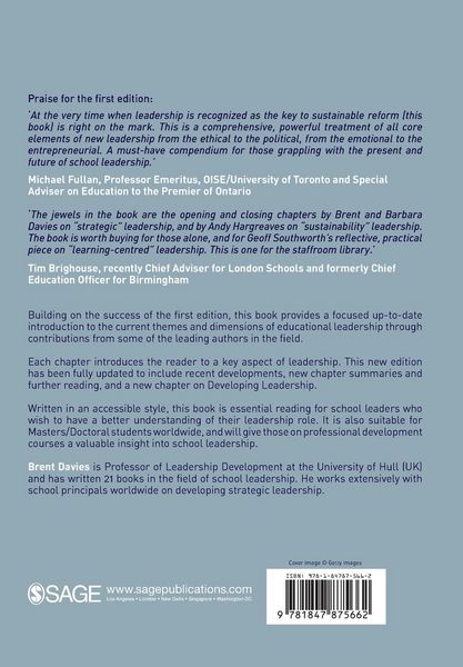Produktbild: The Essentials of School Leadership