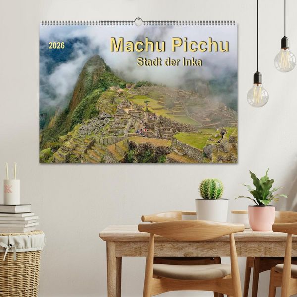 Produktbild: Machu Picchu - Stadt der Inka (Wandkalender 2026 DIN A2 quer), CALVENDO Monatskalender