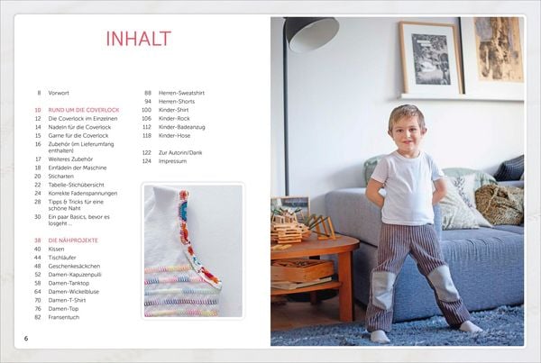 Produktbild: Praxiswissen - N&auml;hen mit dem Coverlock-Stich