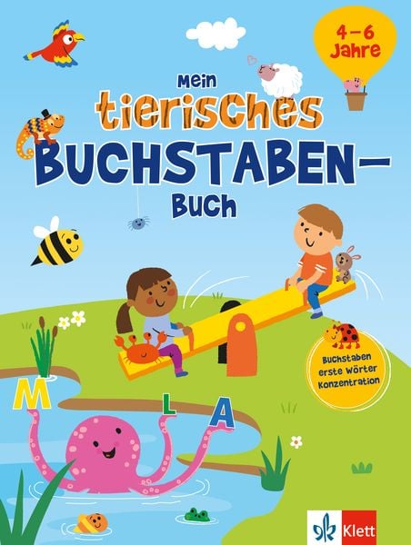 Mein tierisches Buchstaben-Buch (4 – 6 Jahre)