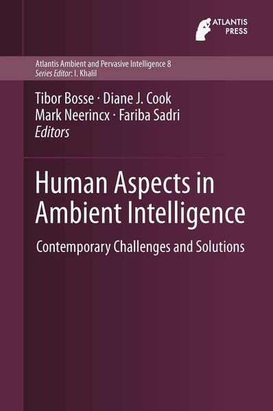 Produktbild: Human Aspects in Ambient Intelligence