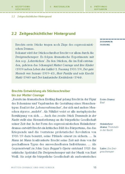 Mutter Courage und ihre Kinder von Bertolt Brecht.