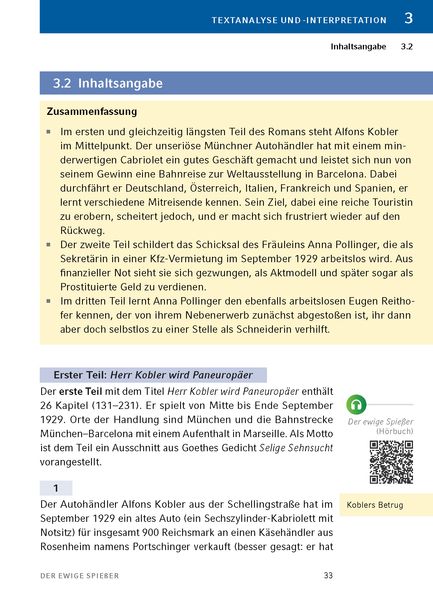 Produktbild: Der ewige Spie&szlig;er von &Ouml;d&ouml;n von Horv&aacute;th - Textanalyse und Interpretation