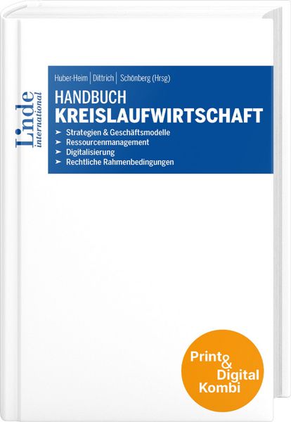 Produktbild: Handbuch Kreislaufwirtschaft (Kombi Print&digital)