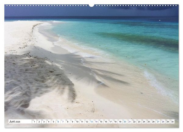 Produktbild: MALEDIVEN Wunderwelt (hochwertiger Premium Wandkalender 2026 DIN A2 quer), Kunstdruck in Hochglanz
