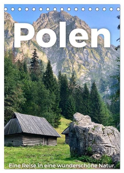 Produktbild: Polen - Eine Reise in eine wundersch&ouml;ne Natur. (Tischkalender 2026 DIN A5 hoch), CALVENDO Monatskalender