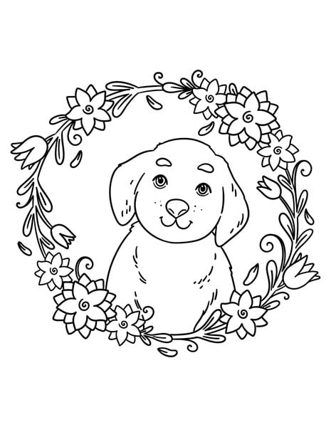 Produktbild: Diamond Malblock (Hund)