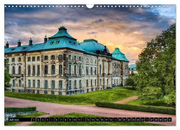Produktbild: WUNDERVOLLES DRESDEN (Wandkalender 2026 DIN A3 quer), CALVENDO Monatskalender