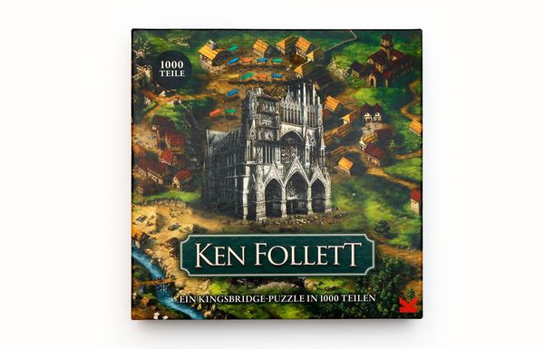 Produktbild: Ken Follett. Ein Kingsbridge-Puzzle in 1000 Teilen