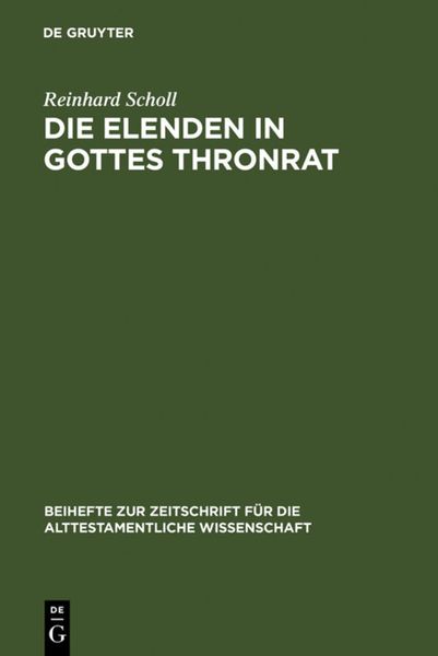 Produktbild: Die Elenden in Gottes Thronrat