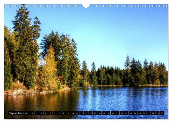 Produktbild: Verzauberter Harz (Wandkalender 2026 DIN A3 quer), CALVENDO Monatskalender