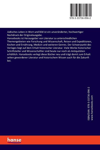 Produktbild: J&uuml;disches Leben in Wort und Bild