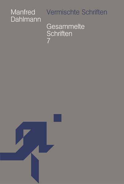 Produktbild: Vermischte Schriften