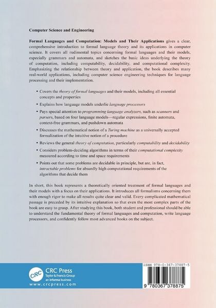 Produktbild: Formal Languages and Computation