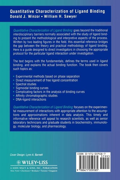 Produktbild: Quantitative Characterization of Ligand Binding