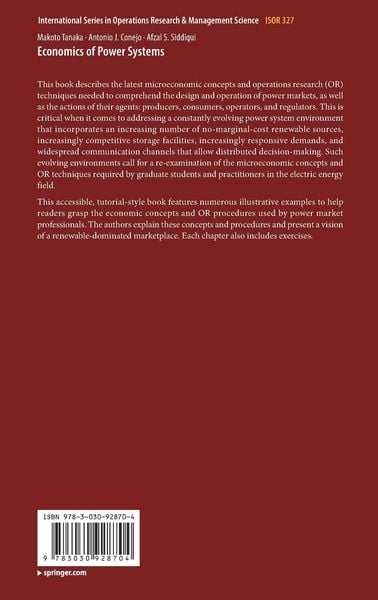 Produktbild: Economics of Power Systems