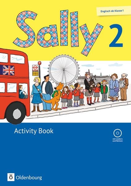Sally 2. Schuljahr. Activity Book mit CD. Ausgabe für alle Bundesländer außer Nordrhein-Westfalen (Neubearbeitung) - Englisch ab Klasse 1, Taschenbuch