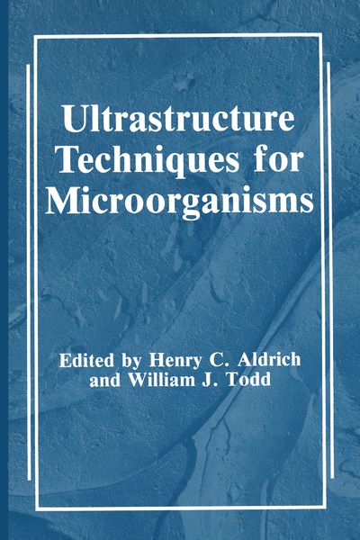 Produktbild: Ultrastructure Techniques for Microorganisms