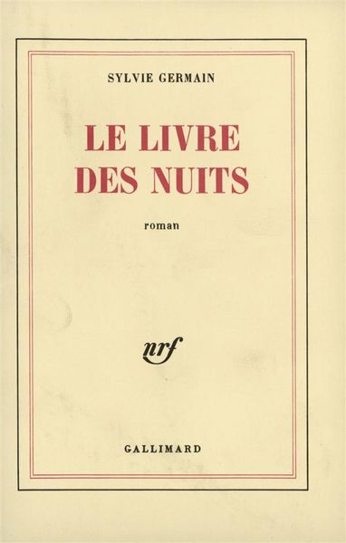 Produktbild: Le livre des nuits