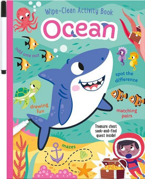 Produktbild: Ocean Wipe-Clean Activity Book