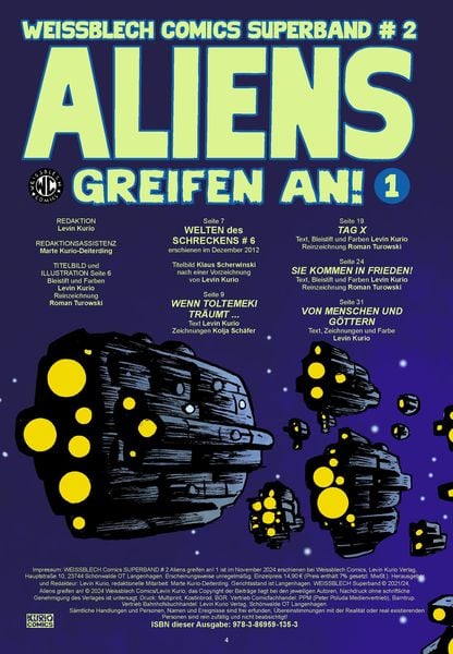 Produktbild: WEISSBLECH Comics Superband 2