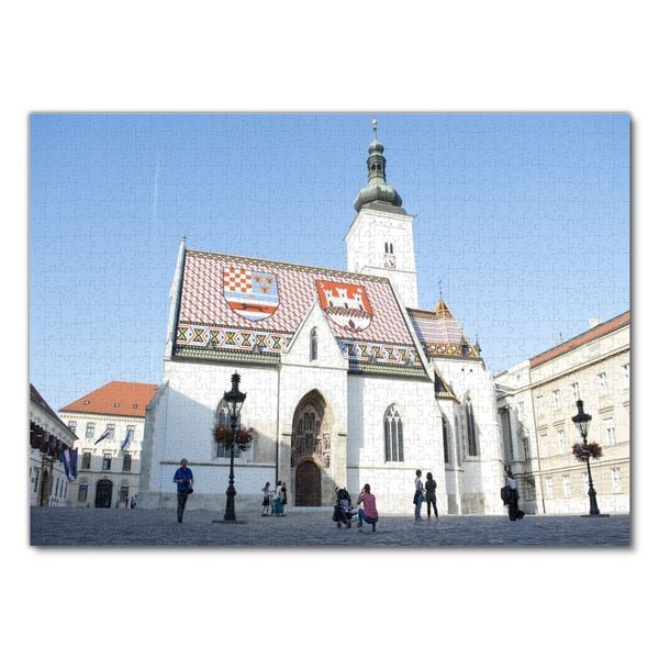 Produktbild: Lais Puzzle Dom Zagreb 1000 Teile