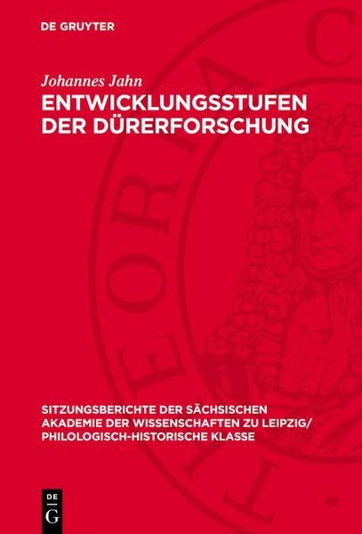 Produktbild: Entwicklungsstufen der D&uuml;rerforschung