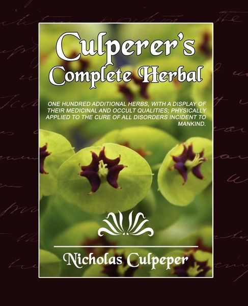 Produktbild: Culpeper's Complete Herbal