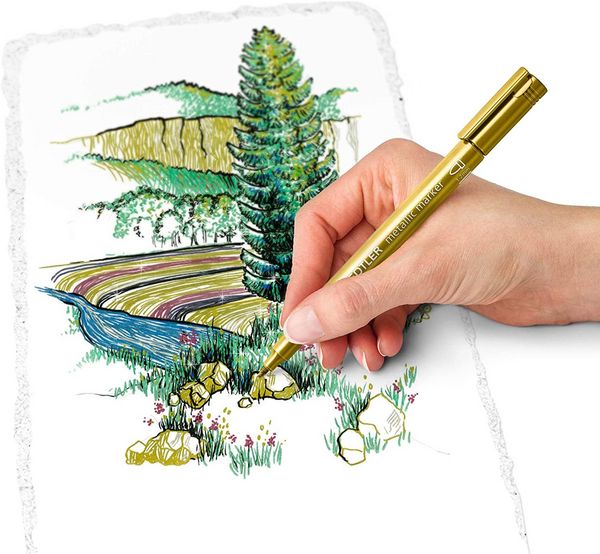 STAEDTLER Lackmarker Metallic 6er Set