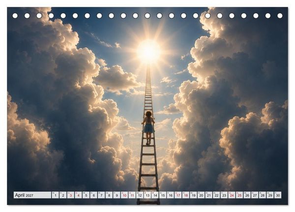 Produktbild: Eine Reise getragen von Träumen (Tischkalender 2027 DIN A5 quer), CALVENDO Monatskalender