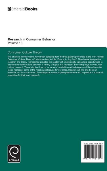 Produktbild: Consumer Culture Theory