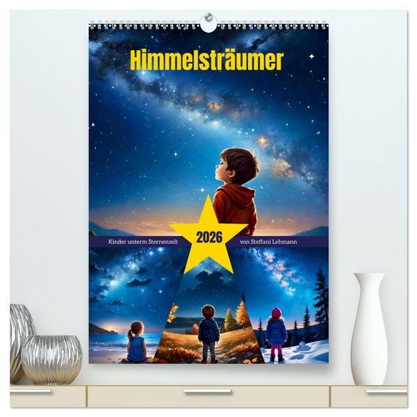 Produktbild: Himmelstr&auml;umer (hochwertiger Premium Wandkalender 2026 DIN A2 hoch), Kunstdruck in Hochglanz