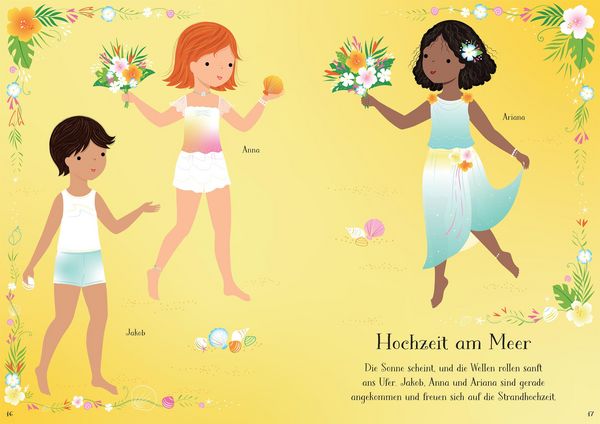 Produktbild: Mein erstes Anziehpuppen-Stickerbuch: Helen auf dem Hochzeitsfest