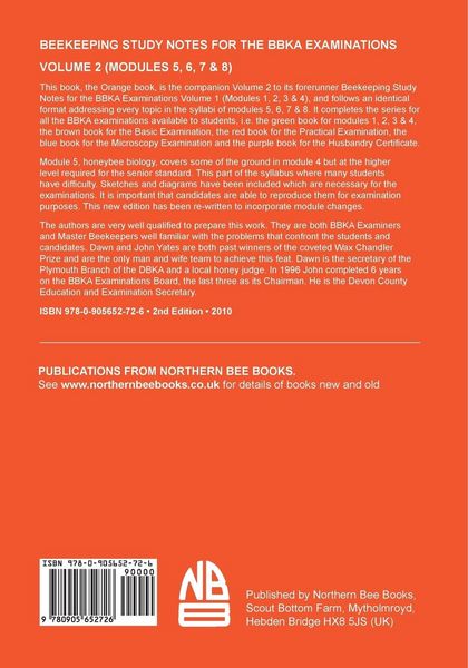 Produktbild: Beekeeping Study Notes For The Bbka Examinations