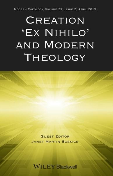 Produktbild: Creation "Ex Nihilo" and Modern Theology