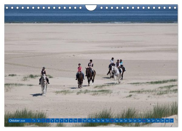 Produktbild: Blick auf Borkum (Wandkalender 2026 DIN A4 quer), CALVENDO Monatskalender