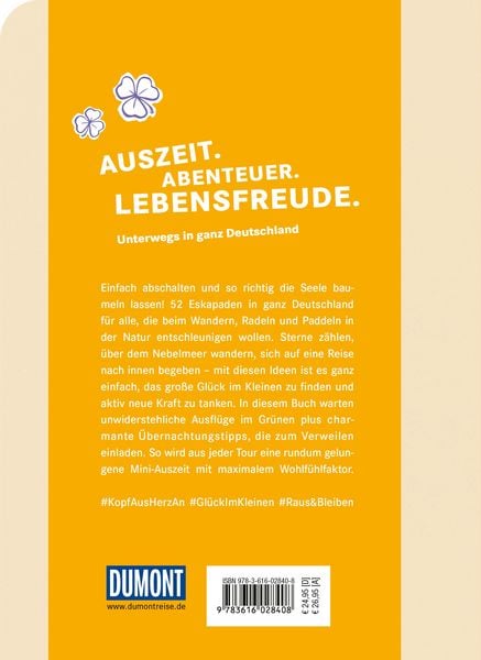 Produktbild: 52 kleine & gro&szlig;e Eskapaden in Deutschland &ndash; F&uuml;r die Seele