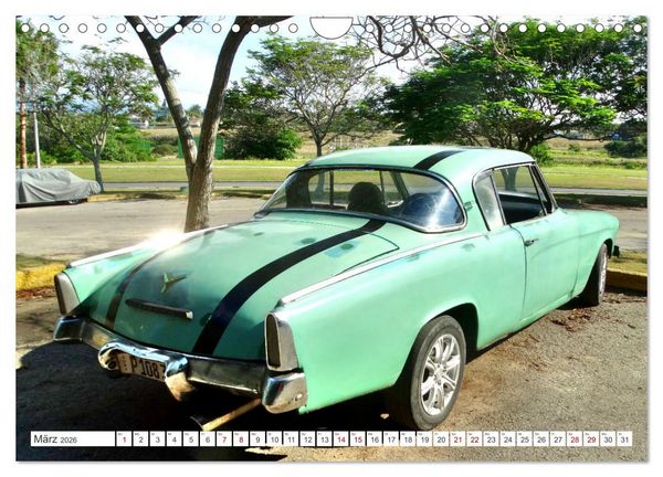 Produktbild: Starliner - Ein Star von Studebaker (Wandkalender 2026 DIN A4 quer), CALVENDO Monatskalender