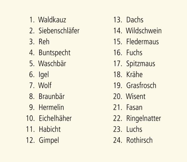 Produktbild: Sound-Adventskalender - Hört ihr die Tiere im Winterwald?