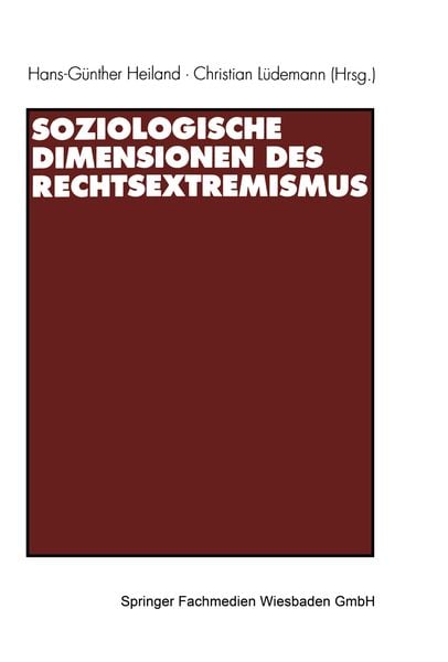 Produktbild: Soziologische Dimensionen des Rechtsextremismus