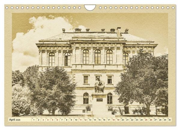 Produktbild: Zagreb &ndash; Ein Kalender im Zeitungsstil (Wandkalender 2026 DIN A4 quer), CALVENDO Monatskalender